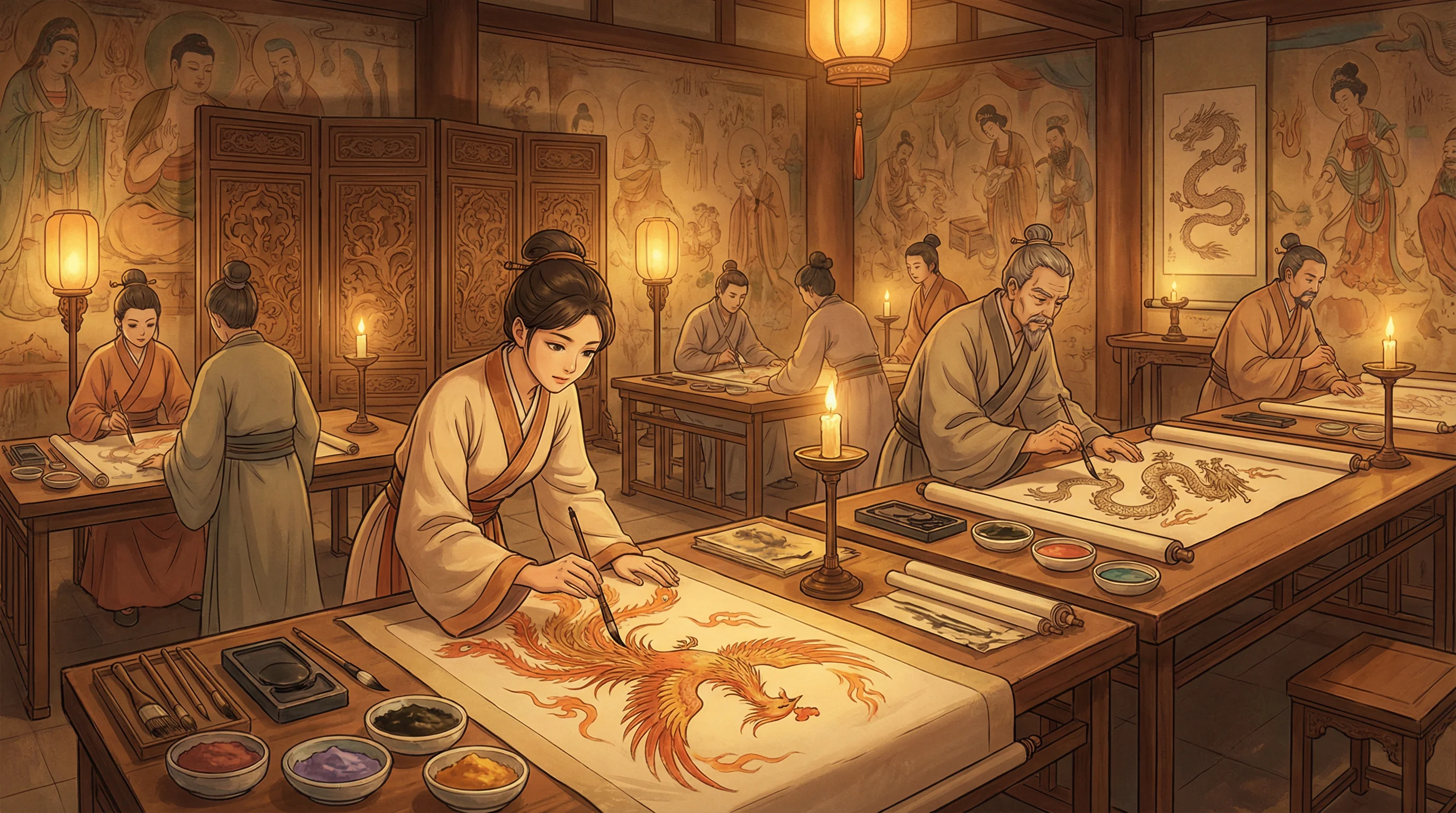 画师入驻 - 恋爱的目的完整版 国风动漫画师